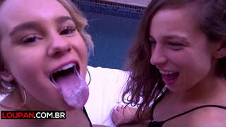 Babes a &#039; toirt handjob